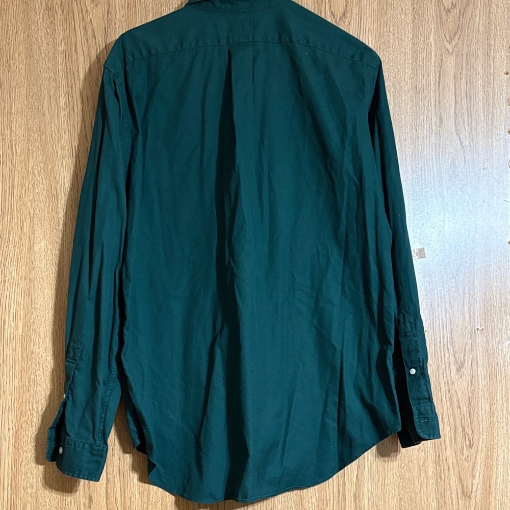 Ralph Lauren Dark Green Men's Button Down Shirt - Picture 7 of 7